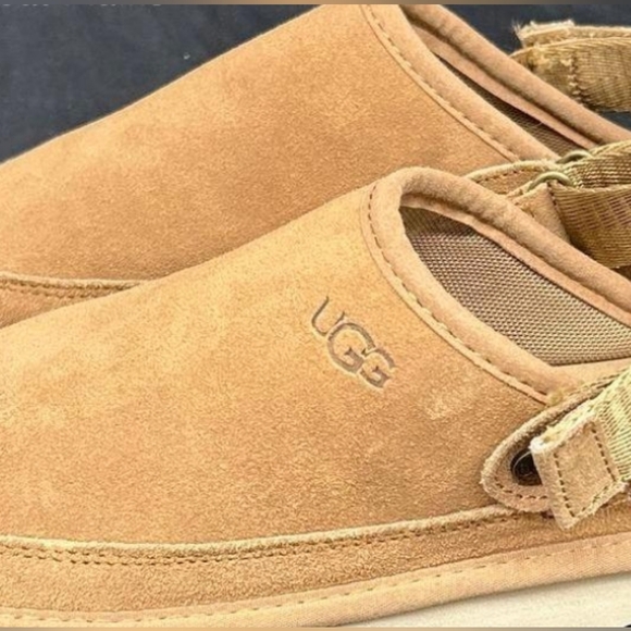 UGG Tan Suede Mules - Picture 5 of 6